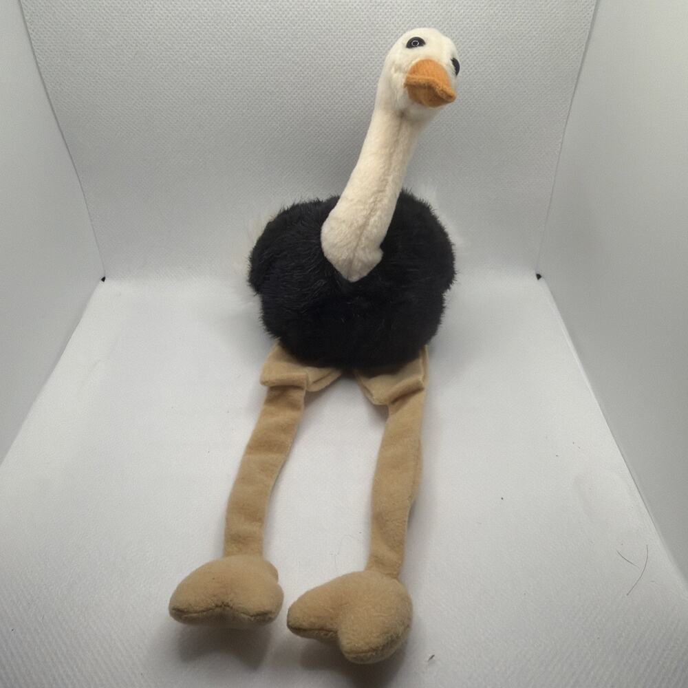 Mary Meyer Tippy Toes Finger Puppets Ostrich Sandy 1996 Kids Play